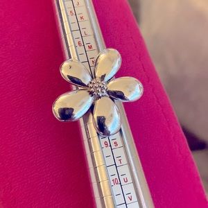 Women’s sterling silver ring, and a size 7 1/2